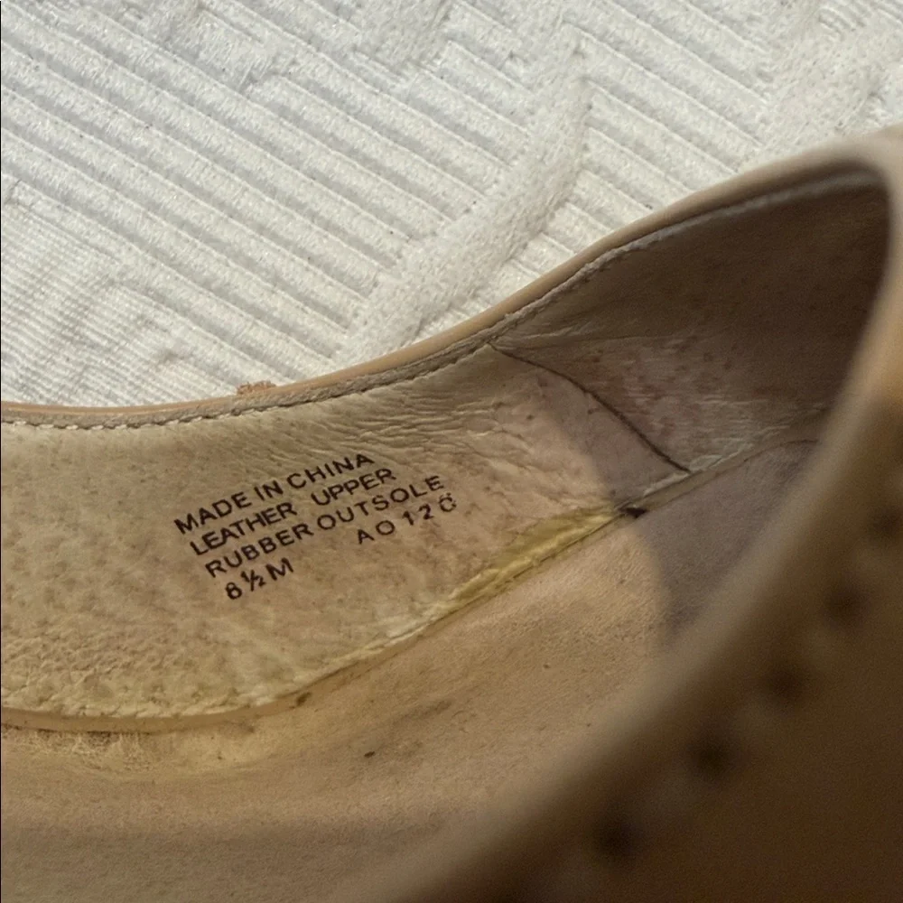 MICHAEL Michael Kors Beige Wedge Espadrille Sandals. 8.5 Sling back.